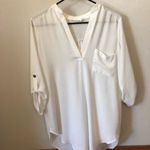 LUSH Ivory Blouse